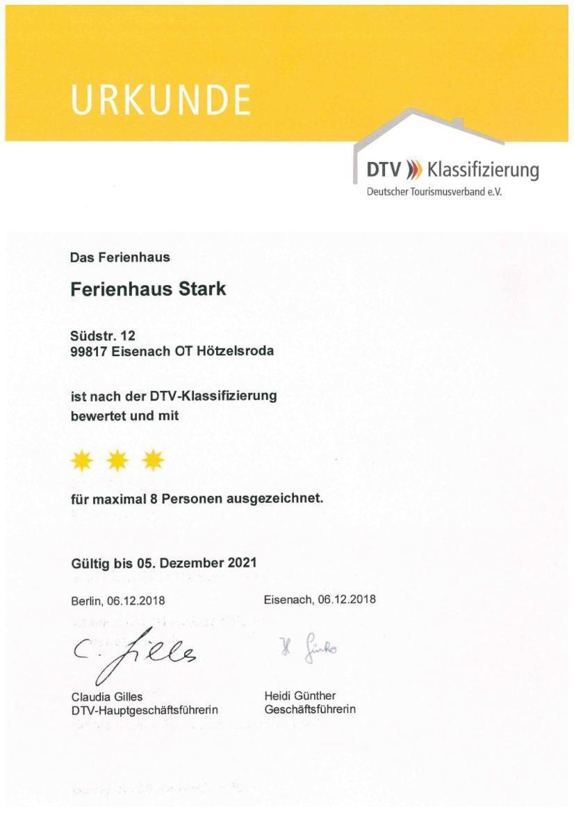 Ferienhaus Stark Eisenach Esterno foto